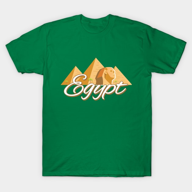 Egypt pyramids T-Shirt by Amrshop87